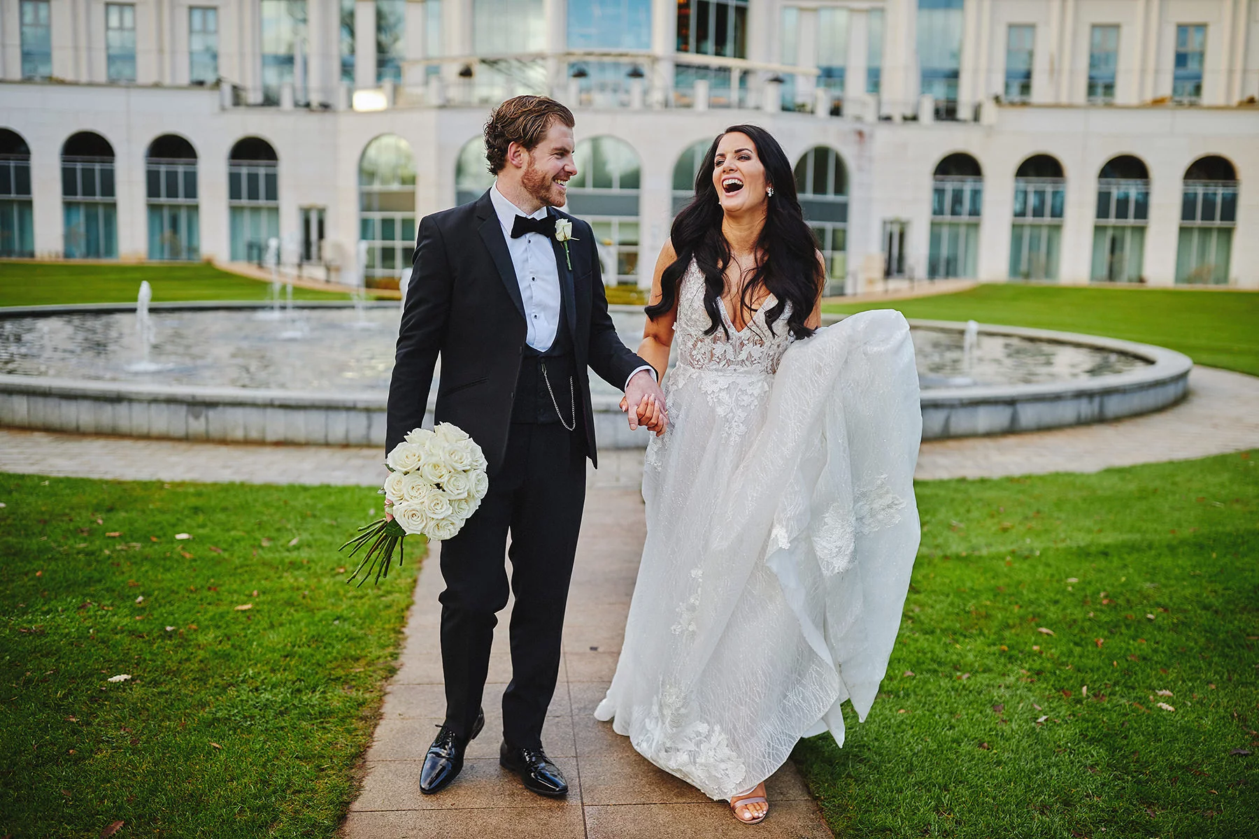 Powerscourt Hotel Intimate Wedding Wedding Blog Wedding Photographer DK Photography