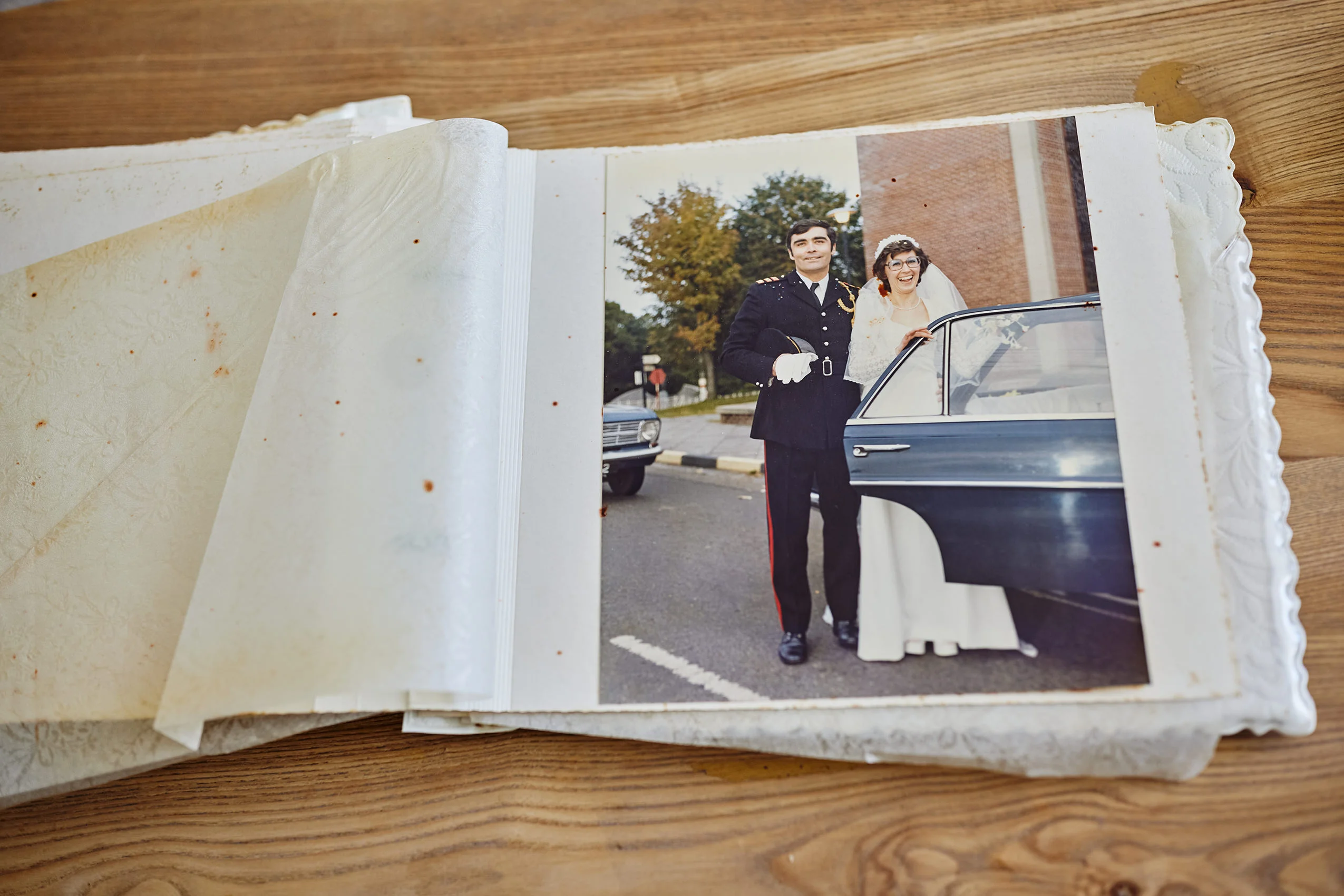 Old Wedding Album Restoration – The Perfect Anniversary Gift
