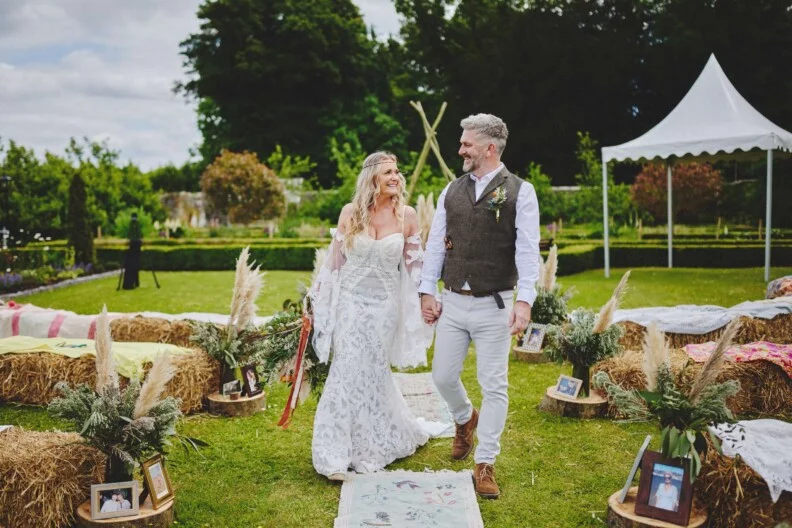 Boho Vibe Festival Wedding at Lyrath Estate Kilkenny 4 Boho Vibe Festival Wedding Lyrath Estate DKPHOTO