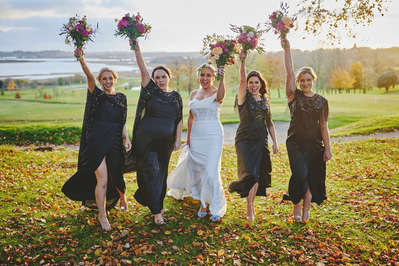 Choosing the colour palette for your Bridesmaid Dresses Bride Guide Wedding Photographer DK Photography