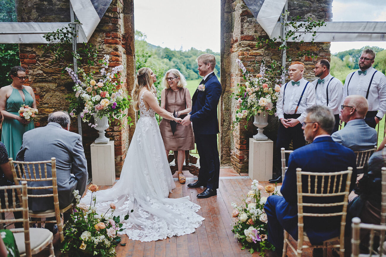 Wilton Castle Fairytale Wedding | Annie & Michael 31 ceremony wilton castle