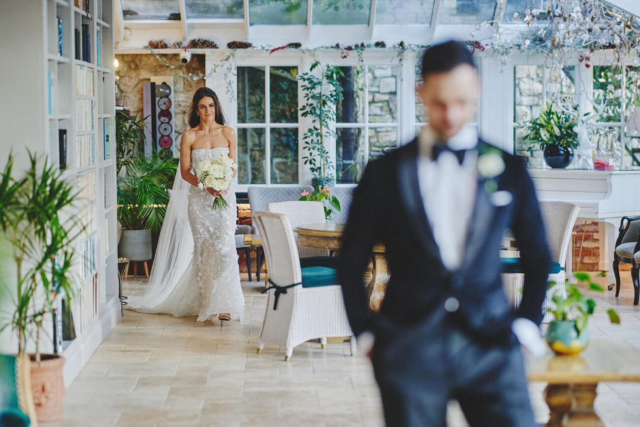 Ballymagarvey Village Wedding Planning Guide: Tips for a Perfect Day 28 Ballymagarvey Village first look manor house